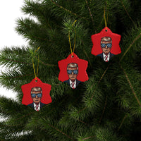 Trump Holiday Shapes Christmas Ornaments