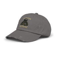 Alligator Alcatraz Everglades FL 2025 Distressed Printed Vintage Hat