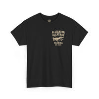 Alligator Alcatraz Logo T-Shirt – Swamp Tough Style for Rebels & Gator Fans