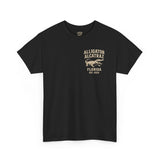 Alligator Alcatraz Logo T-Shirt – Swamp Tough Style for Rebels & Gator Fans