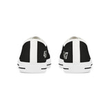 Trump 45-47 Canvas Low Top Sneaker Shoes - Black