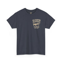 Alligator Alcatraz Logo T-Shirt – Swamp Tough Style for Rebels & Gator Fans