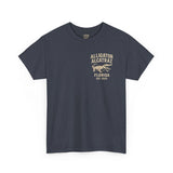 Alligator Alcatraz Logo T-Shirt – Swamp Tough Style for Rebels & Gator Fans