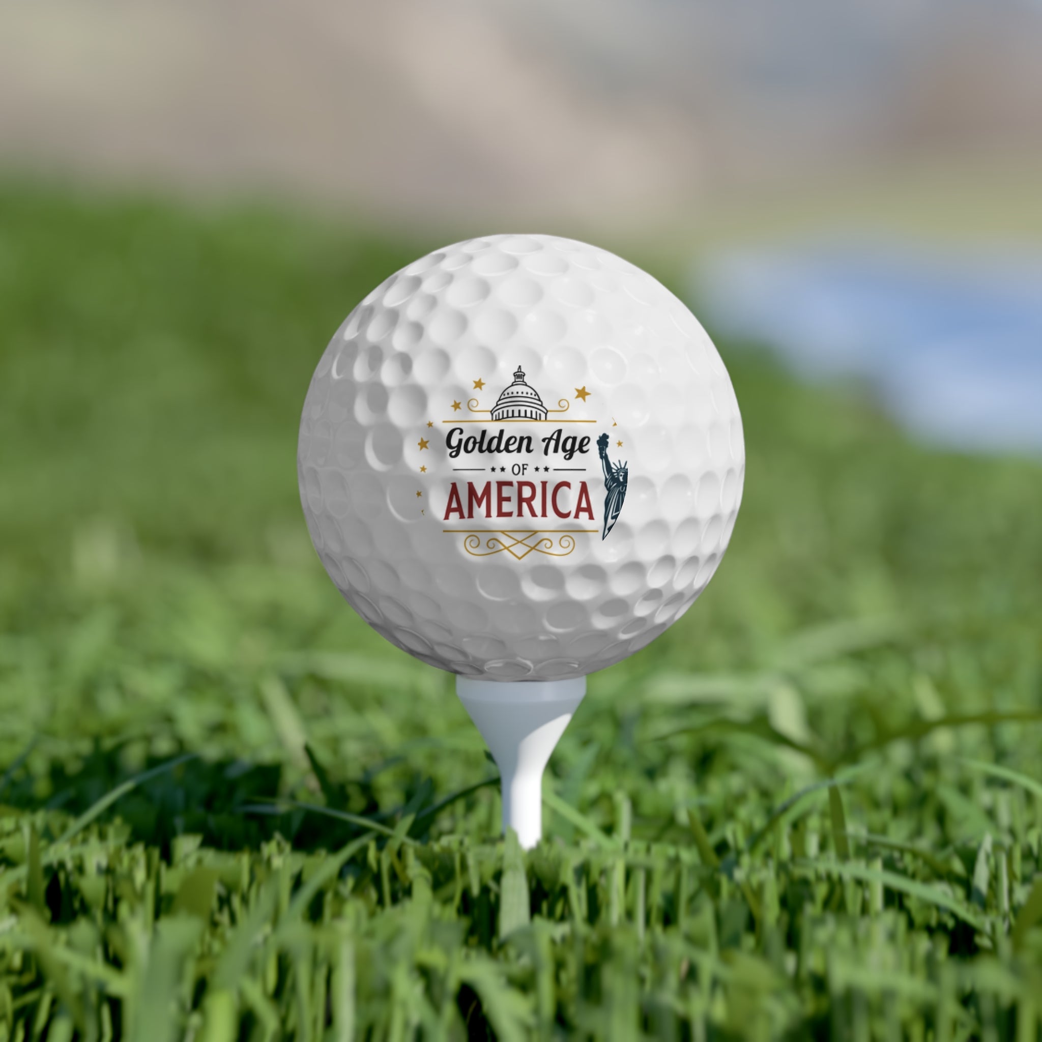 Westmon Works Trump 47 Golfball – Sammlerstück Mit Logo, Für Golfer Und Fans