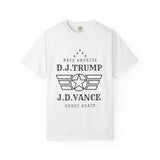 D J Trump & J D Vance Make America Great Again Vintage Retro 70's Design T-Shirt