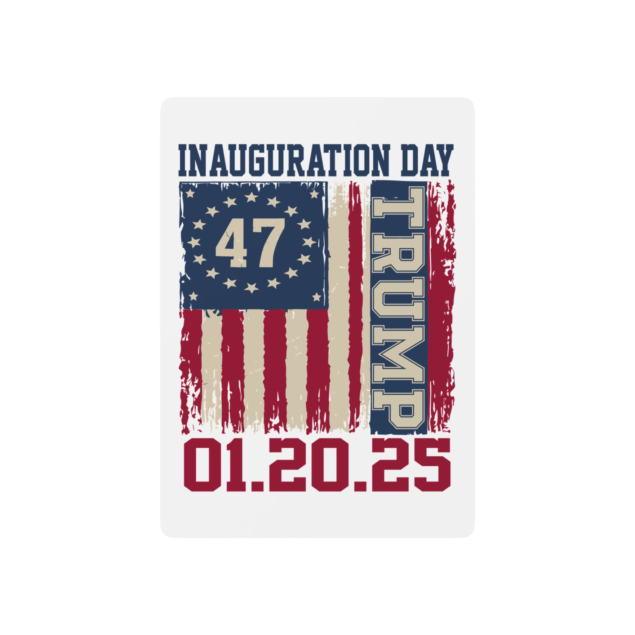 Donald Trump Inauguration 47th President Deck of 52 Playing