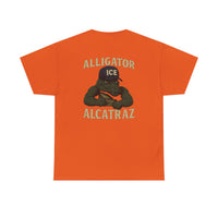 Alligator Alcatraz - Gator wearing ICE hat on a  T-Shirt