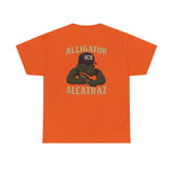 Alligator Alcatraz - Gator wearing ICE hat on a  T-Shirt
