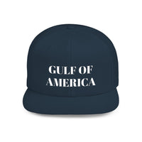Gulf of America Snapback Hat - not embroidered