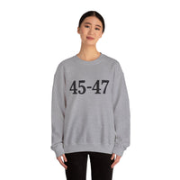 Trump 45-47 Heavy Blend Crewneck Sweatshirt/Sweater