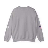 Freedom Sweatshirt - Charlie Kirk Tribute American Flag & USA on Sleeves Sweatshirt/Sweater