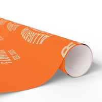 Alligator Alcatraz Everglades FL 2025 Wrapping Paper Orange Gift-Wrap