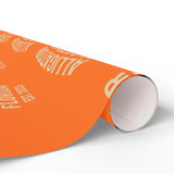 Alligator Alcatraz Everglades FL 2025 Wrapping Paper Orange Gift-Wrap
