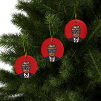Trump Holiday Shapes Christmas Ornaments