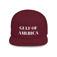 Gulf of America Snapback Hat - not embroidered
