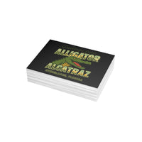Greetings from Alligator Alley Postcards - Black - Ready to Mail (set  of 10 Pack or 30 Pack)