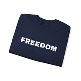 Freedom Sweatshirt - Charlie Kirk Tribute American Flag & USA on Sleeves Sweatshirt/Sweater