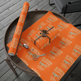 Alligator Alcatraz Everglades FL 2025 Wrapping Paper Orange Gift-Wrap