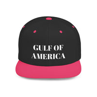 Gulf of America Snapback Hat - not embroidered