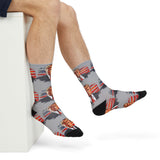 Trump American Flag Crew Socks