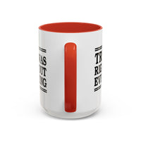 Trump Was Right About Everything Large Ceramic Coffee Mug