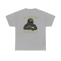 Alligator Alcatraz - Gator wearing ICE hat on a  T-Shirt