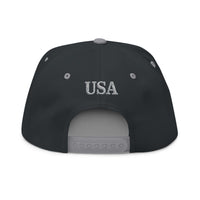 Gulf of America Embroidered  Hat w/ American Flag on Both Sides