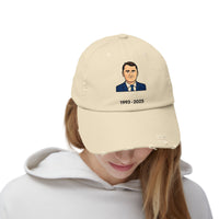 Charlie Kirk 1993–2025 Memorial Tribute Distressed Hat