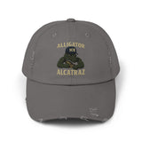 Alligator Alcatraz Everglades FL 2025 Distressed Printed Vintage Hat