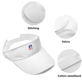 47 American Flag Pattern Embroidered Sun Visor