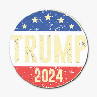 Trump 2024 Wood Coaster Set of 4
