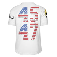 Trump 2024 Rugby Jersey Signature & Punisher Sleeves