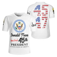 Trump 2024 Rugby Jersey Signature & Punisher Sleeves