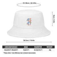 Trump 45-47 Embroidered Bucket Hat