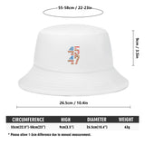 Trump 45-47 Embroidered Bucket Hat