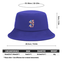 Trump 45-47 Embroidered Bucket Hat
