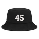 Trump #45 Embroidered Bucket Hat
