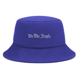 We The People Embroidered Bucket Hat