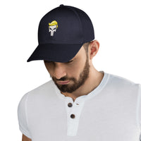 Embroidered Trump Hair Punisher Hero Baseball Cap