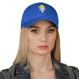 Embroidered Trump Hair Punisher Hero Baseball Cap