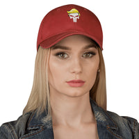 Embroidered Trump Hair Punisher Hero Baseball Cap