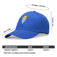 Embroidered Trump Hair Punisher Hero Baseball Cap