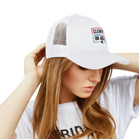 Clean up on Aisle 45 Anti Joe Biden Embroidered Hat