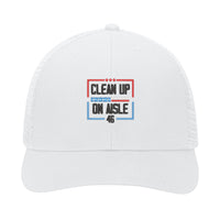 Clean up on Aisle 45 Anti Joe Biden Embroidered Hat