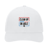 Clean up on Aisle 45 Anti Joe Biden Embroidered Hat