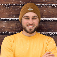 Dont blame me I voted for Trump Winter Hat Knit