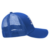 Emobrideried Grid Mesh Trucker Hat