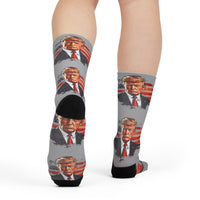 Trump American Flag Crew Socks
