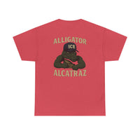 Alligator Alcatraz - Gator wearing ICE hat on a  T-Shirt