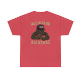 Alligator Alcatraz - Gator wearing ICE hat on a  T-Shirt